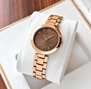 Women’s Premium Analogue Watch with Rose Gold Finish