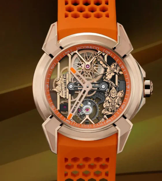 Men’s Premium Analogue Watch with Rose Gold Finish